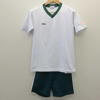 【中古】神奈川県 高津高等学校 女子制服 2点 (体操服 上・体操服 下) sf035773