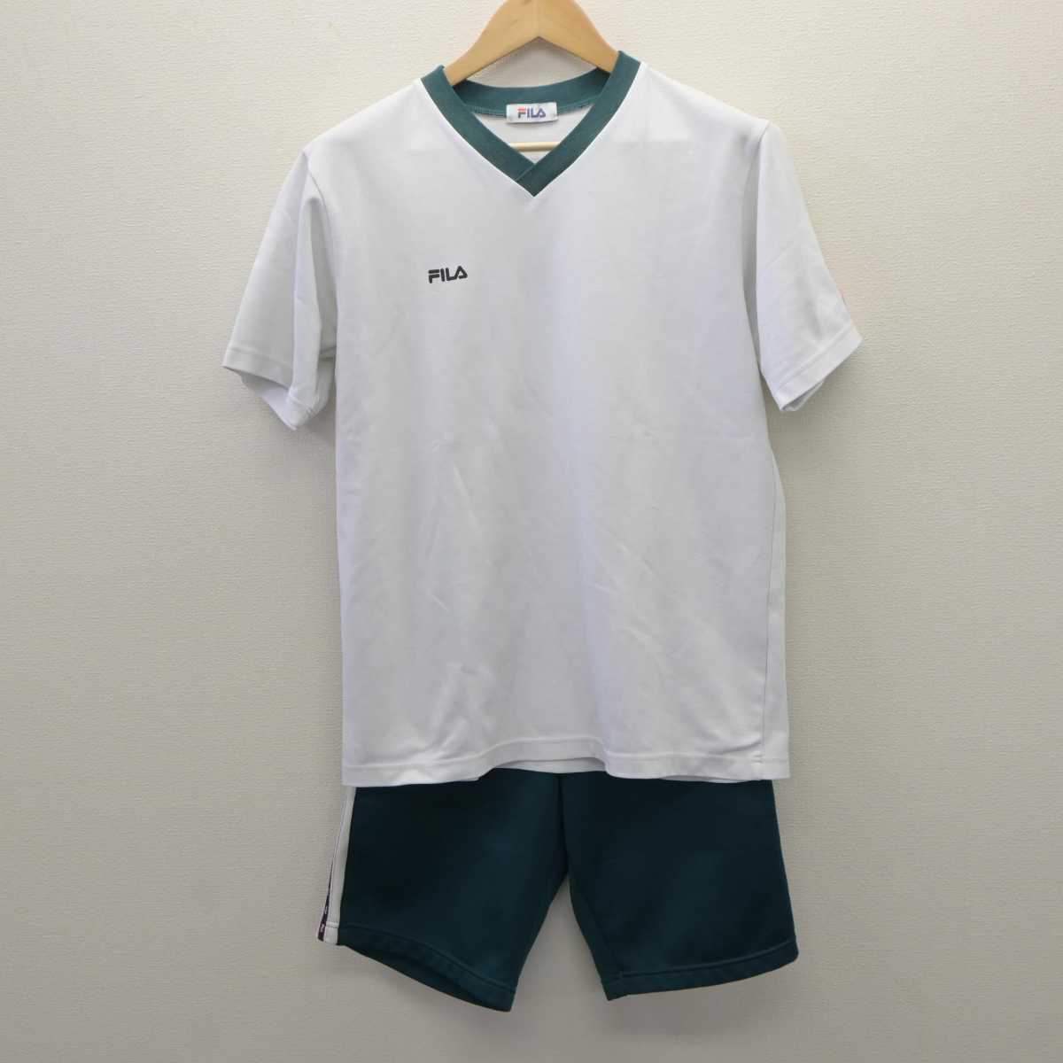 【中古】神奈川県 高津高等学校 男子制服 2点 (体操服 上・体操服 下) sf035774