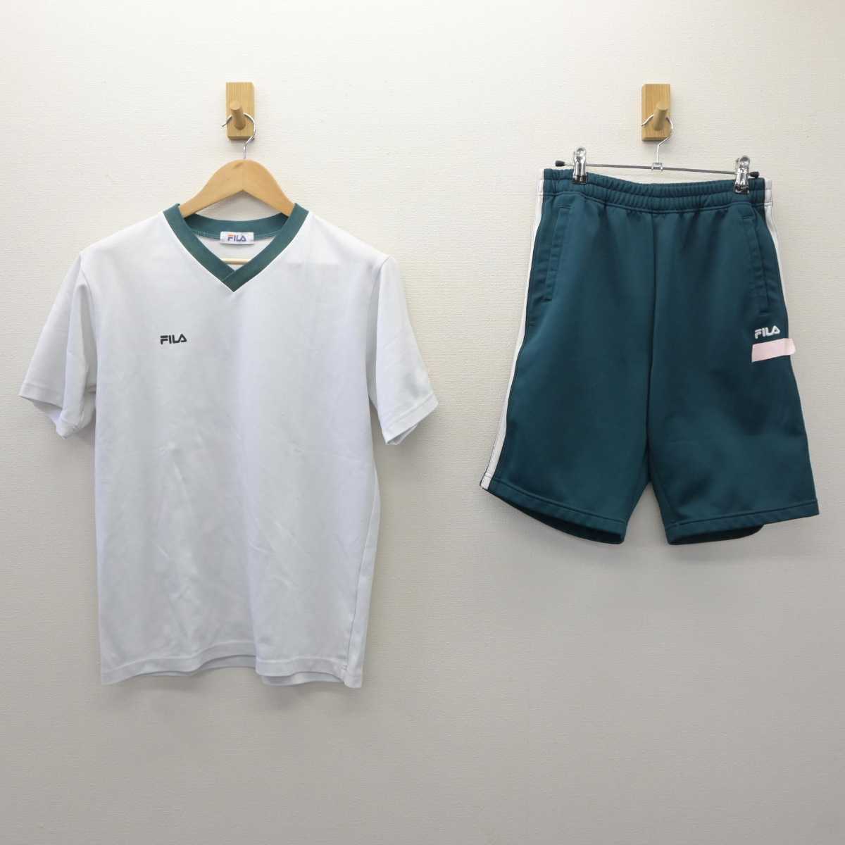 【中古】神奈川県 高津高等学校 男子制服 2点 (体操服 上・体操服 下) sf035774