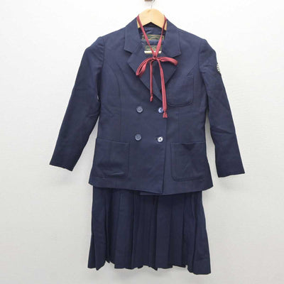 【中古】千葉県 日出学園小学校 女子制服 3点 (ブレザー・ジャンパースカート) sf035776