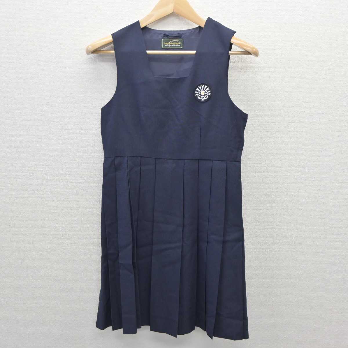 【中古】千葉県 日出学園小学校 女子制服 1点 (ジャンパースカート) sf035778