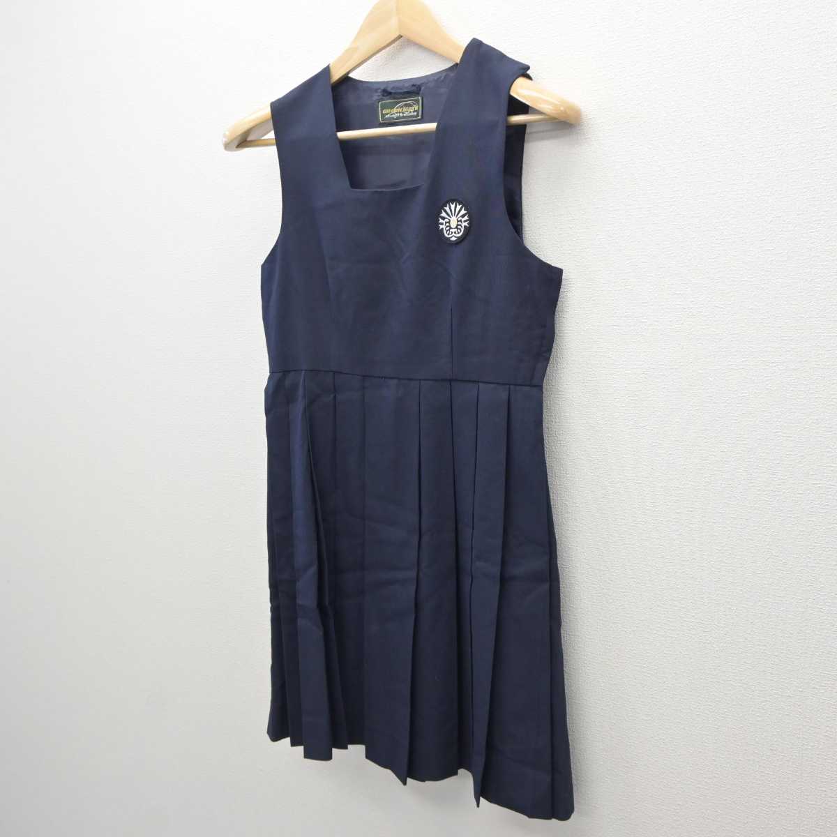 【中古】千葉県 日出学園小学校 女子制服 1点 (ジャンパースカート) sf035778