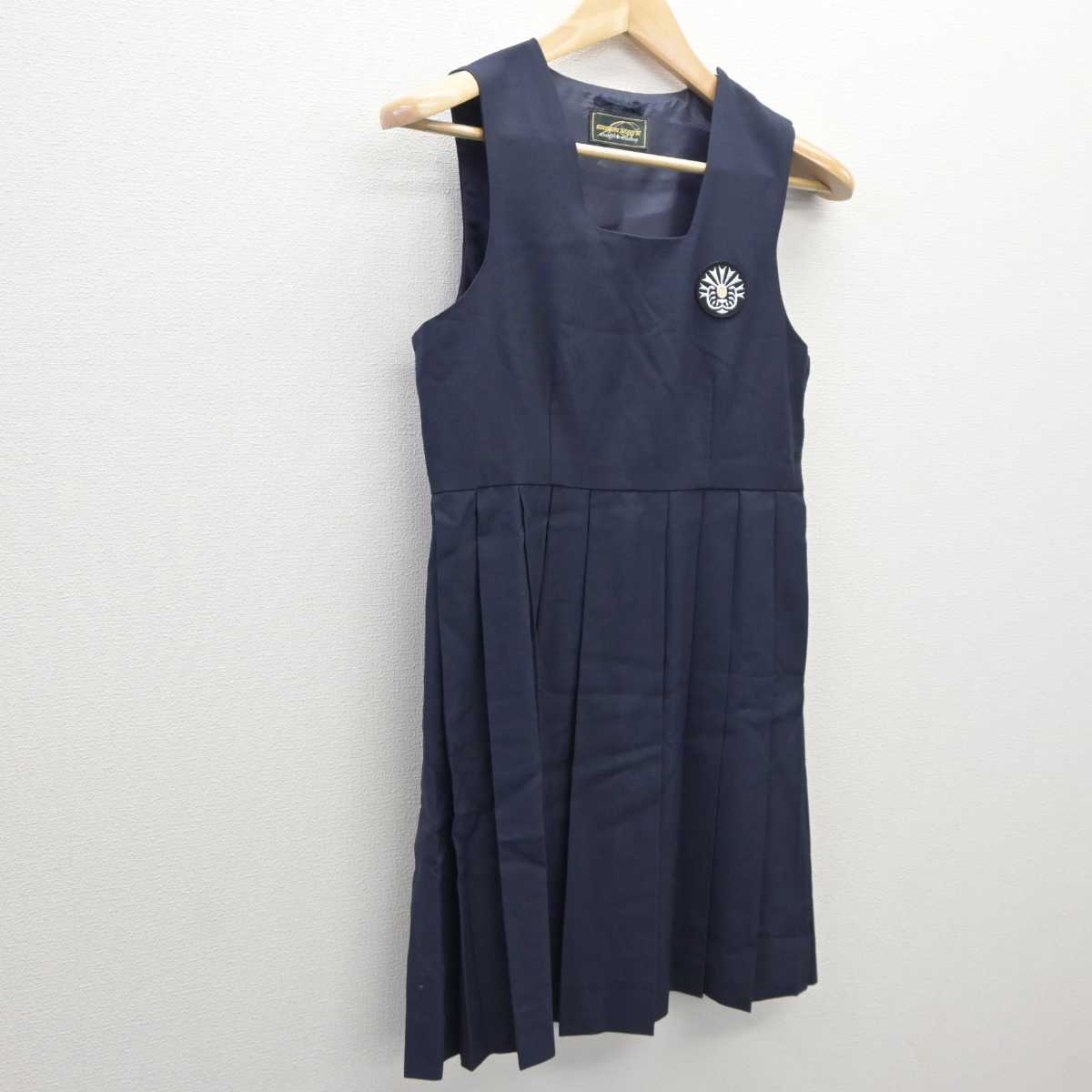 【中古】千葉県 日出学園小学校 女子制服 1点 (ジャンパースカート) sf035778