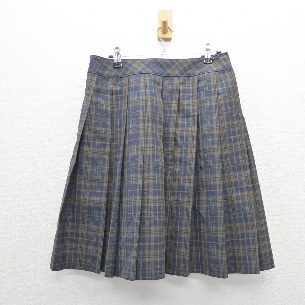 【中古】埼玉県 桶川高等学校 女子制服 6点 (ブレザー・ベスト・シャツ・スカート) sf035780