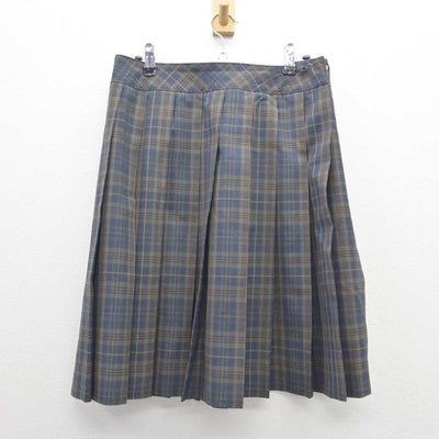 【中古】埼玉県 桶川高等学校 女子制服 2点 (シャツ・スカート) sf035782