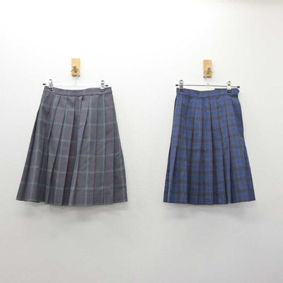 【中古】静岡県 初倉中学 女子制服 3点 (ブレザー・スカート・スカート) sf035784