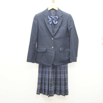 【中古】静岡県 清流館高等学校 女子制服 3点 (ブレザー・スカート) sf035786