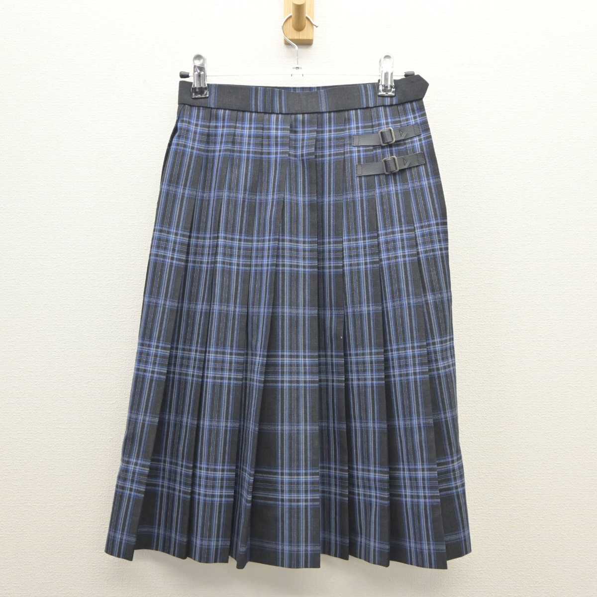 【中古】静岡県 清流館高等学校 女子制服 3点 (ブレザー・スカート) sf035786