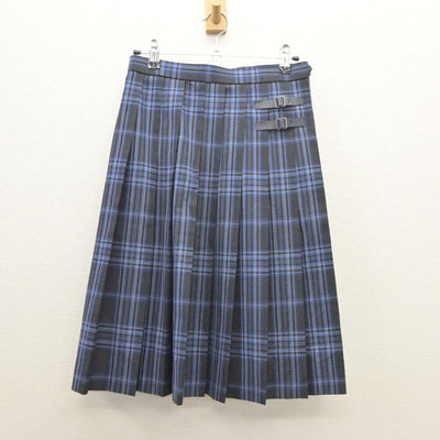 【中古】静岡県 清流館高等学校 女子制服 2点 (シャツ・スカート) sf035787