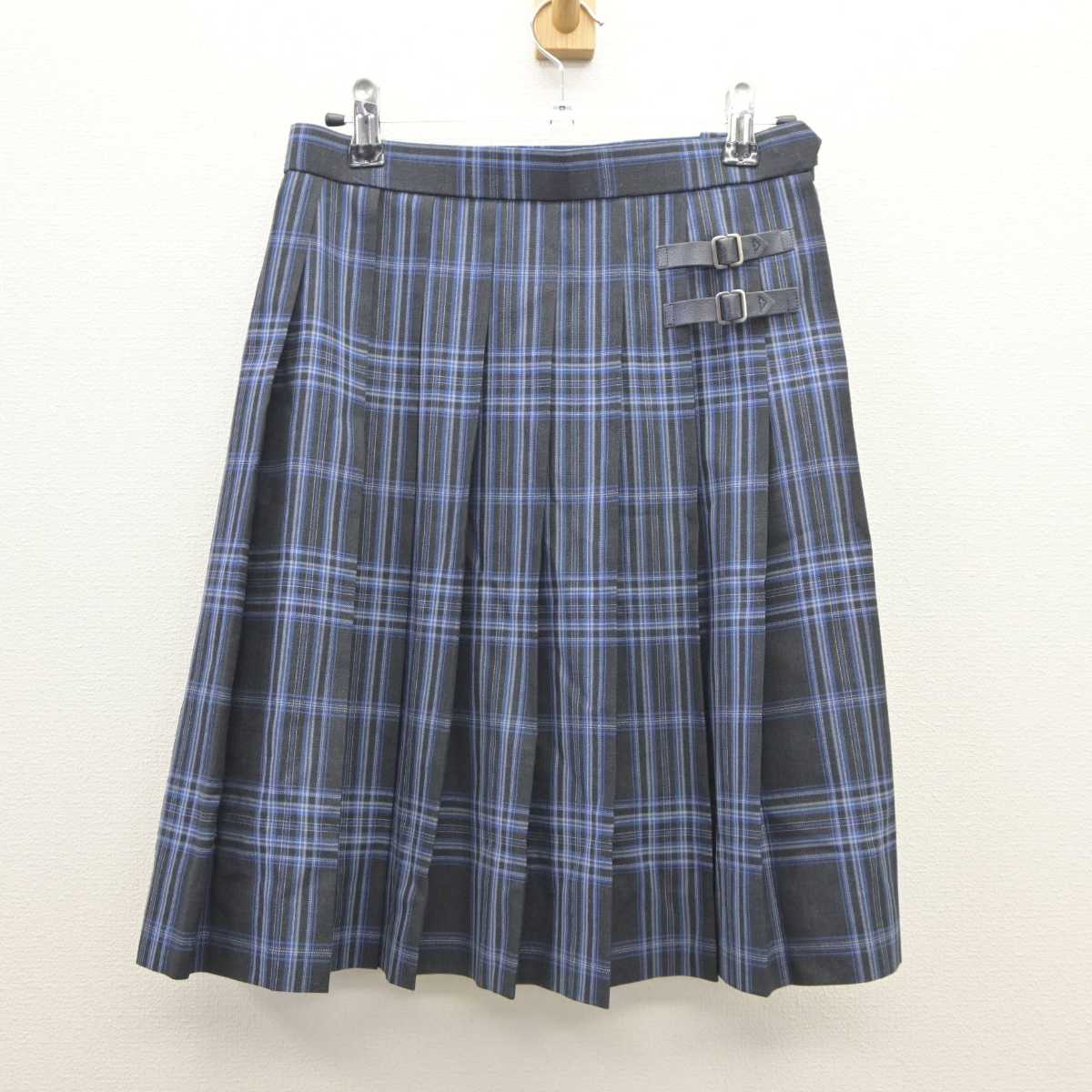 【中古】静岡県 清流館高等学校 女子制服 2点 (シャツ・スカート) sf035788