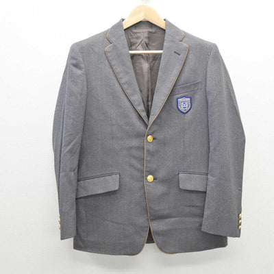 【中古】東京都 品川翔英高等学校 男子制服 4点 (ブレザー・シャツ・ズボン) sf035793