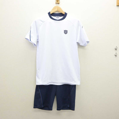 【中古】東京都 品川翔英高等学校 男子制服 2点 (体操服 上・体操服 下) sf035796