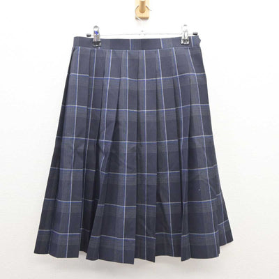 【中古】神奈川県 塚越中学校 女子制服 3点 (ニット・ニットベスト・スカート) sf035798