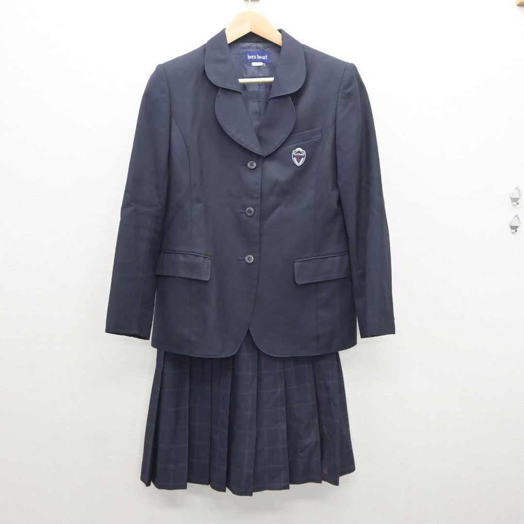 【中古】京都府 桂高等学校 女子制服 2点 (ブレザー・スカート) sf035803