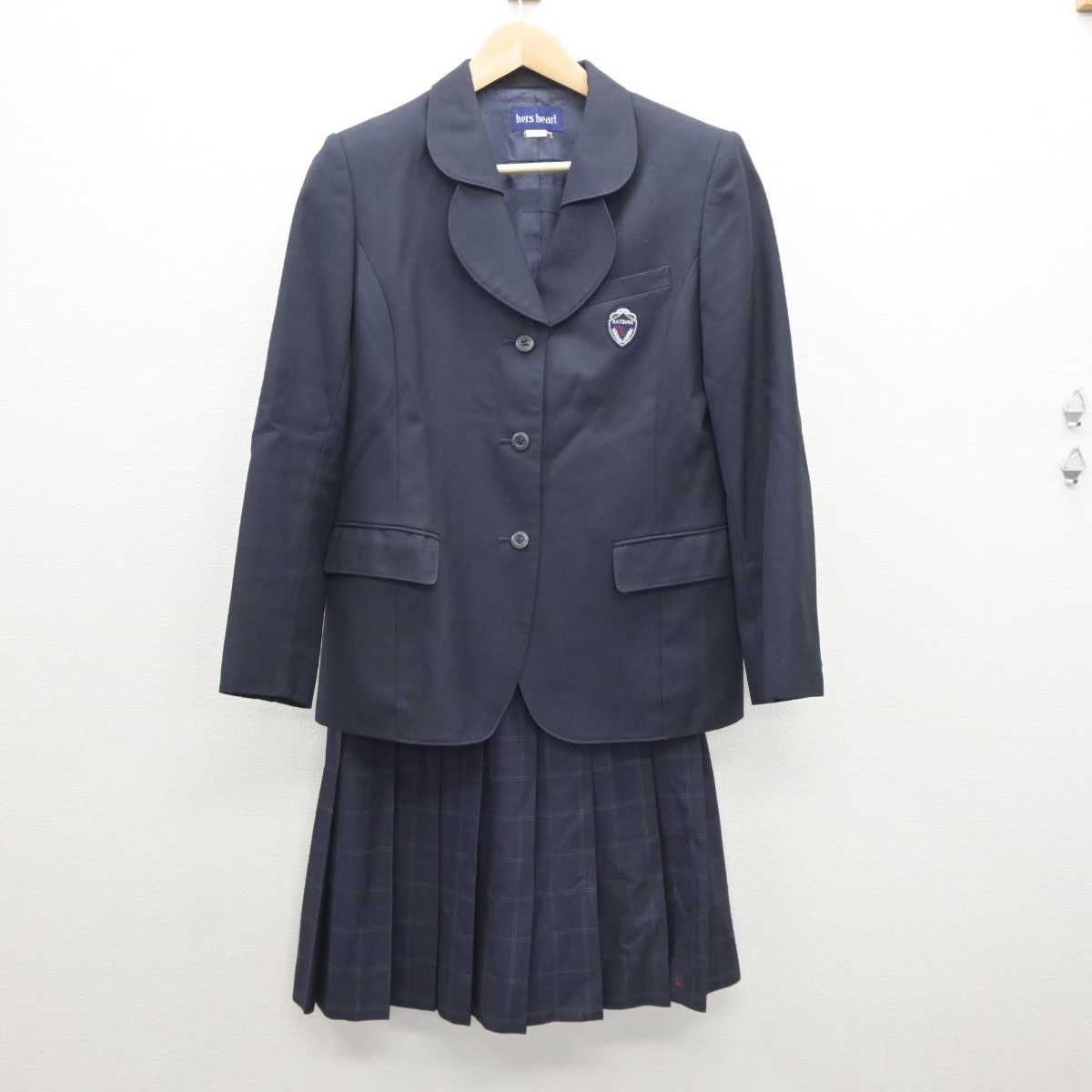 【中古】京都府 桂高等学校 女子制服 2点 (ブレザー・スカート) sf035803