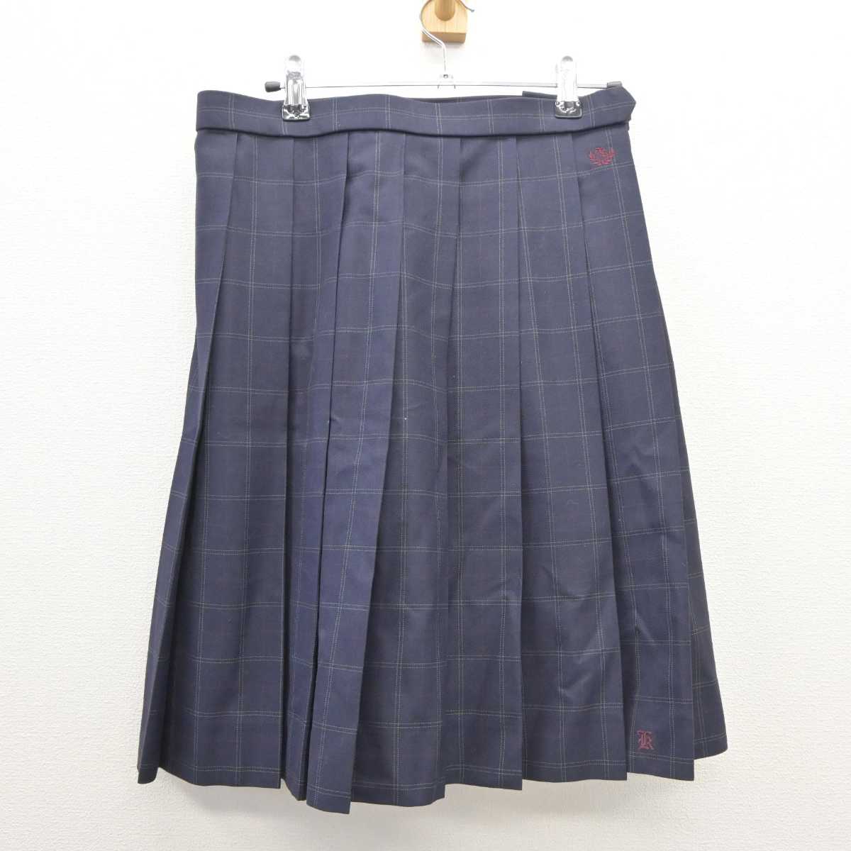 【中古】京都府 桂高等学校 女子制服 2点 (ブレザー・スカート) sf035803