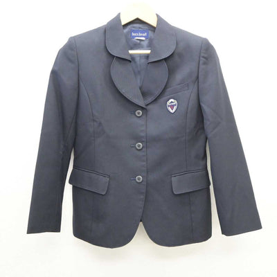 【中古】京都府 桂高等学校 女子制服 4点 (ブレザー・シャツ・スカート) sf035805