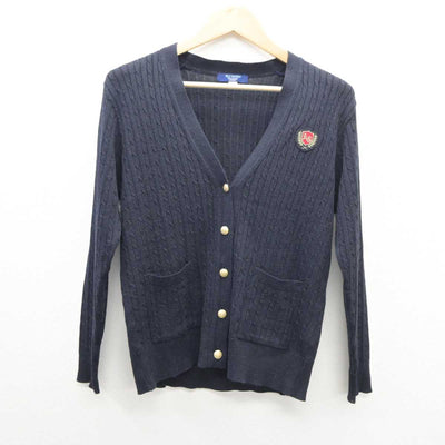 【中古】愛知県 安城学園高等学校 女子制服 2点 (ニット・スカート) sf035807