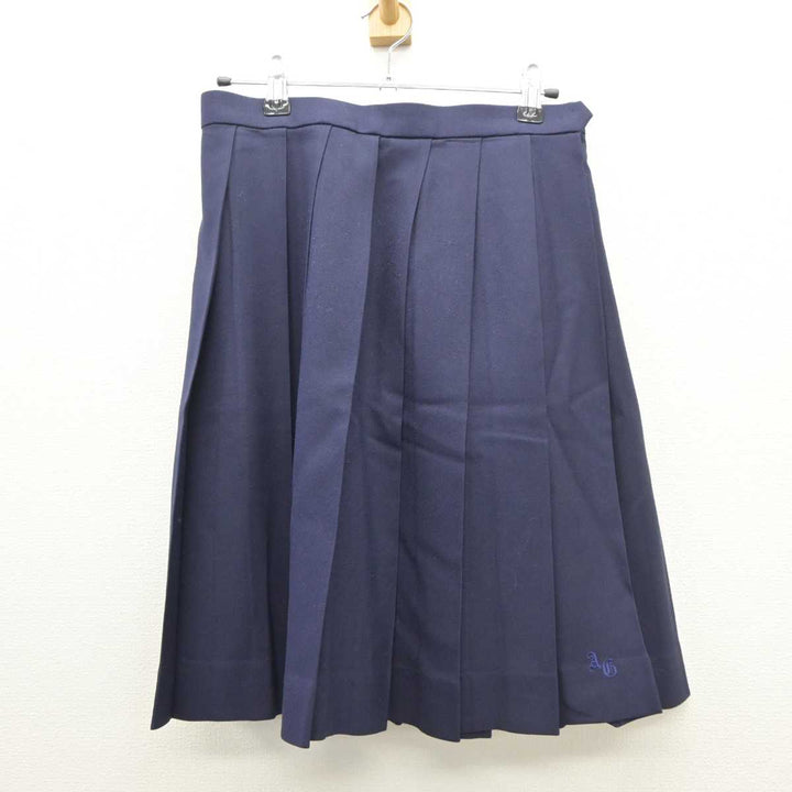 中古】愛知県 安城学園高等学校 女子制服 4点 (ブレザー・ニット