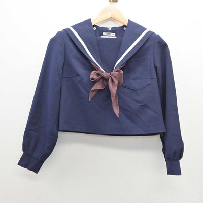 【中古】愛知県 刈谷高等学校 女子制服 4点 (セーラー服・スカート・スカート) sf035812