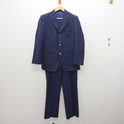 【中古】神奈川県 海老名高等学校 男子制服 3点 (ブレザー・ズボン・ズボン) sf035815