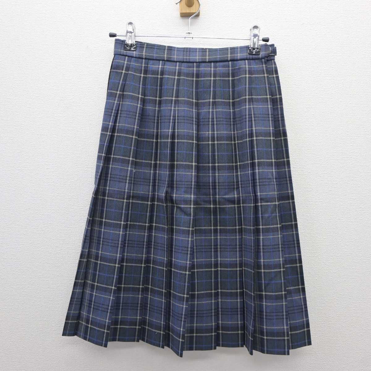 【中古】東京都 昭和女子大附属高等学校 女子制服 3点 (ニットベスト・シャツ・スカート) sf035818