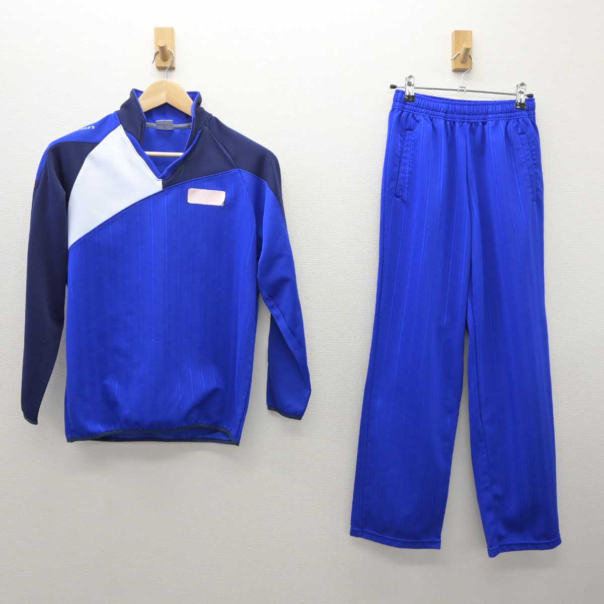 【中古】千葉県 高洲中学校 女子制服 2点 (ジャージ 上・ジャージ 下) sf035820