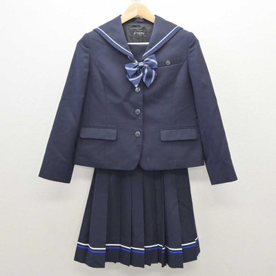 【中古】千葉県 高洲中学校 女子制服 3点 (セーラー服・スカート) sf035824