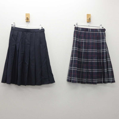 【中古】東京都 駿台学園高等学校 女子制服 5点 (ブレザー・シャツ・スカート・スカート) sf035834