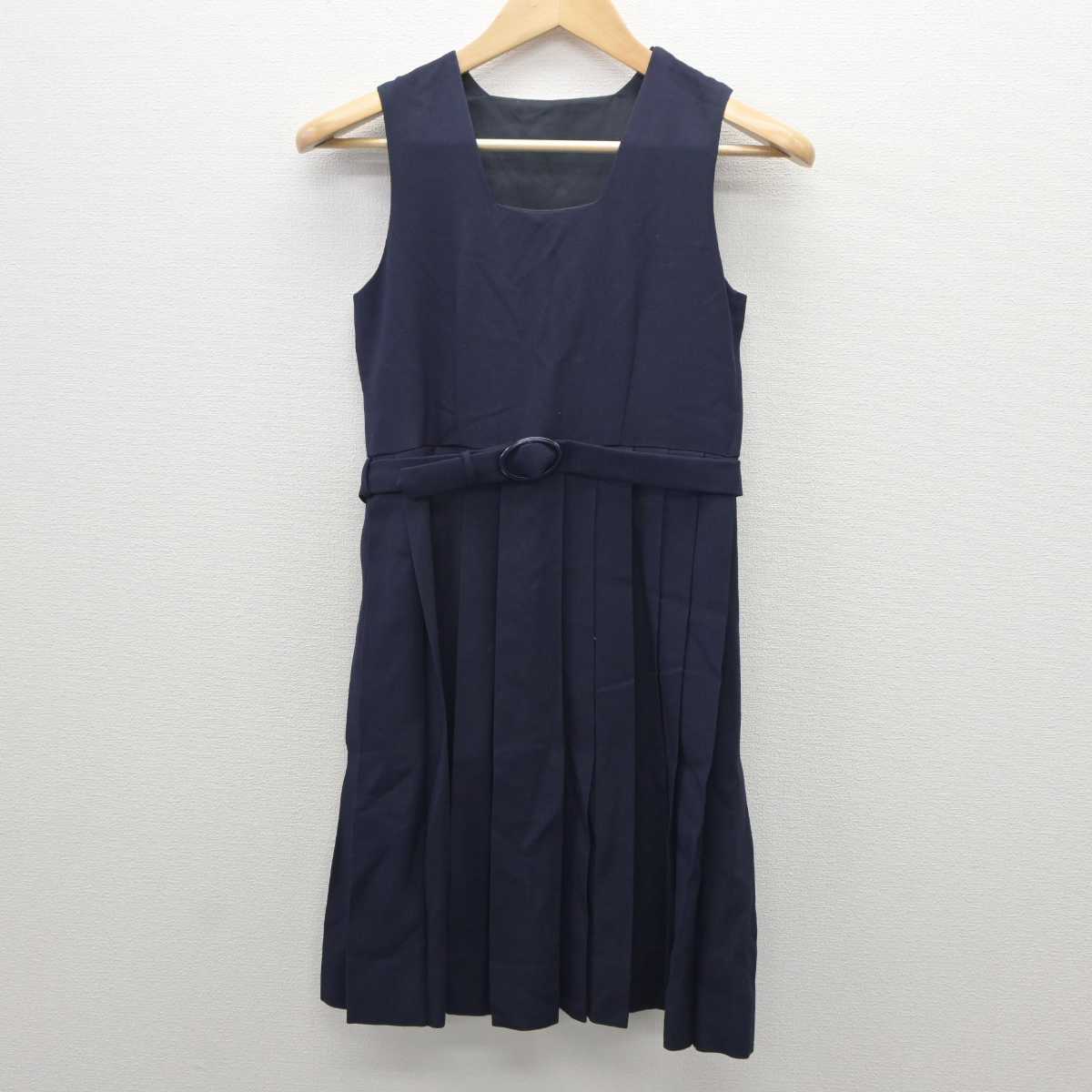 【中古】東京都 大妻中野中学校 女子制服 3点 (セーラー服・ジャンパースカート) sf035840