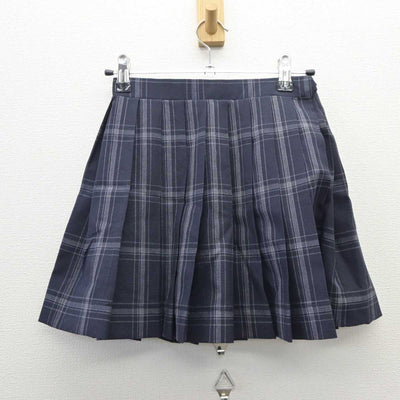 【中古】東京都 大妻中野高等学校 女子制服 3点 (ニットベスト・シャツ・スカート) sf035848