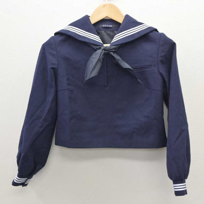 【中古】福岡県 筑紫女学園高等学校 女子制服 3点 (セーラー服・ジャンパースカート) sf035861