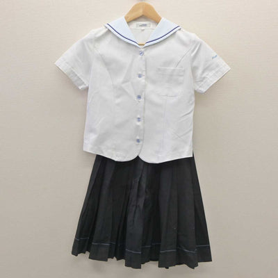 【中古】福岡県 光陵高校 女子制服 2点 (セーラー服・スカート) sf035866