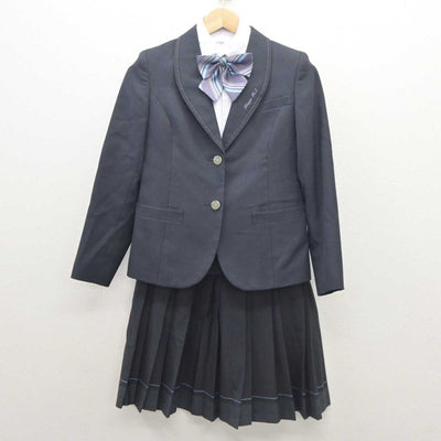 【中古】福岡県 光陵高校 女子制服 4点 (ブレザー・シャツ・スカート) sf035869