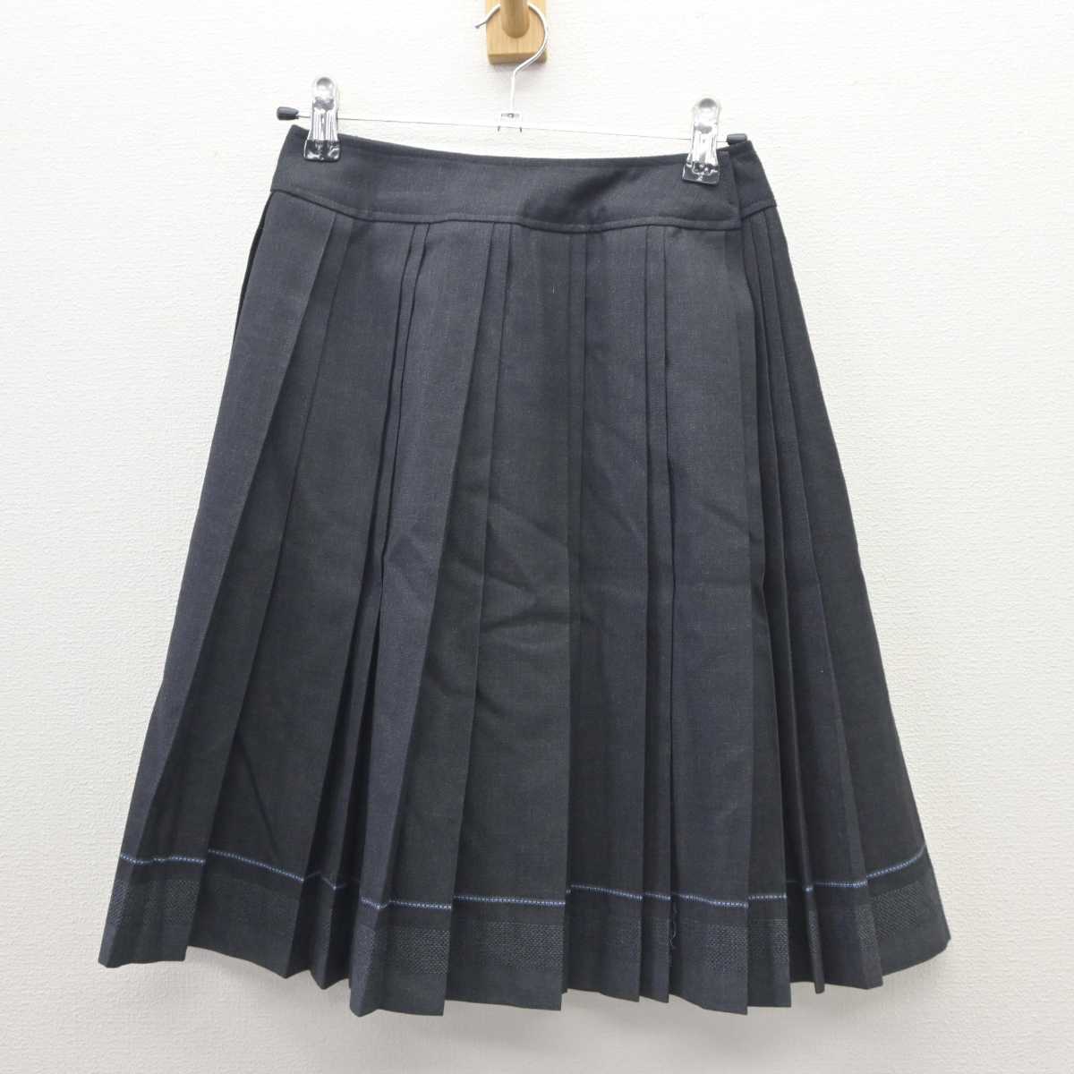 【中古】福岡県 光陵高等学校 女子制服 4点 (ブレザー・ニット・シャツ・スカート) sf035872