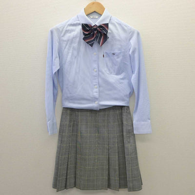 【中古】神奈川県 川崎高等学校 女子制服 4点 (ブレザー・シャツ・スカート) sf035883