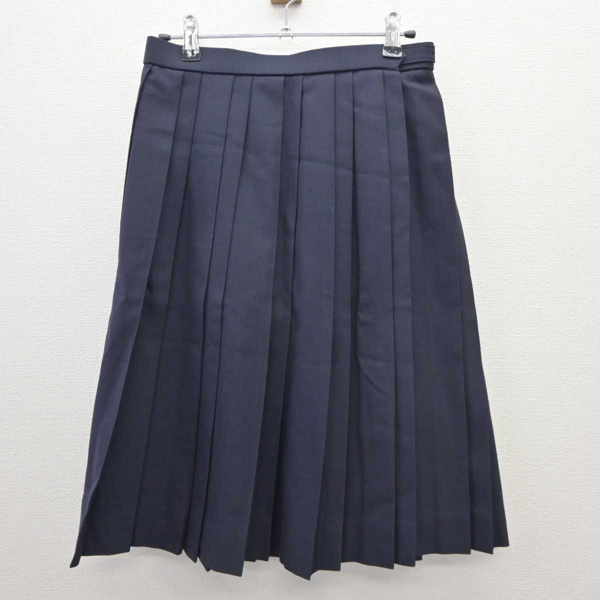 【中古】栃木県 佐野高等学校 女子制服 3点 (ブレザー・スカート) sf035890