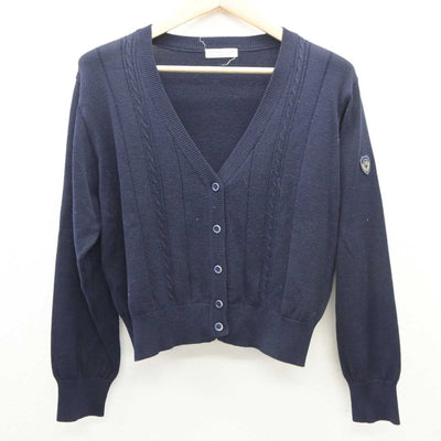 【中古】兵庫県 夙川中学校 女子制服 2点 (ニット・ニット) sf035902