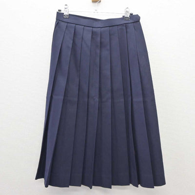 【中古】兵庫県 夙川中学校 女子制服 6点 (ブレザー・ベスト・シャツ・スカート) sf035904