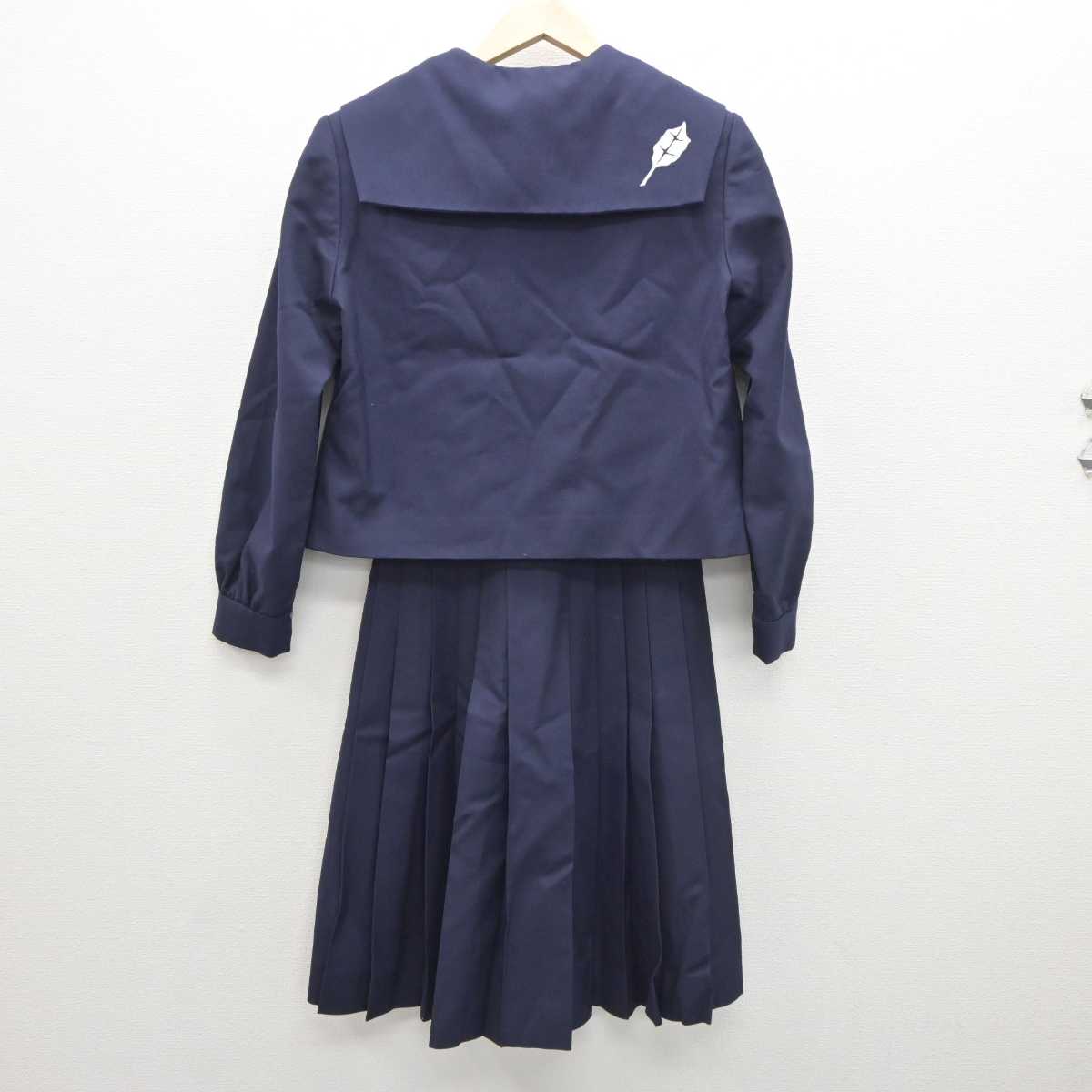 【中古】岩手県 盛岡工業高等学校 女子制服 3点 (セーラー服・スカート) sf035907