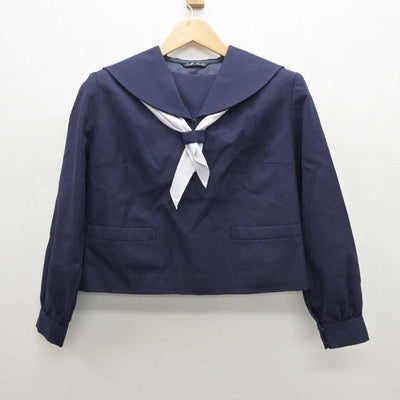 【中古】岩手県 盛岡工業高等学校 女子制服 3点 (セーラー服・スカート) sf035907