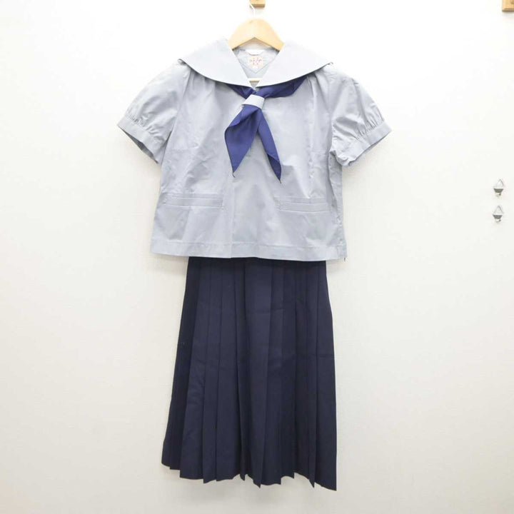 中古】岩手県 盛岡第四高等学校 女子制服 3点 (セーラー服・スカート) sf035908 | 中古制服通販パレイド