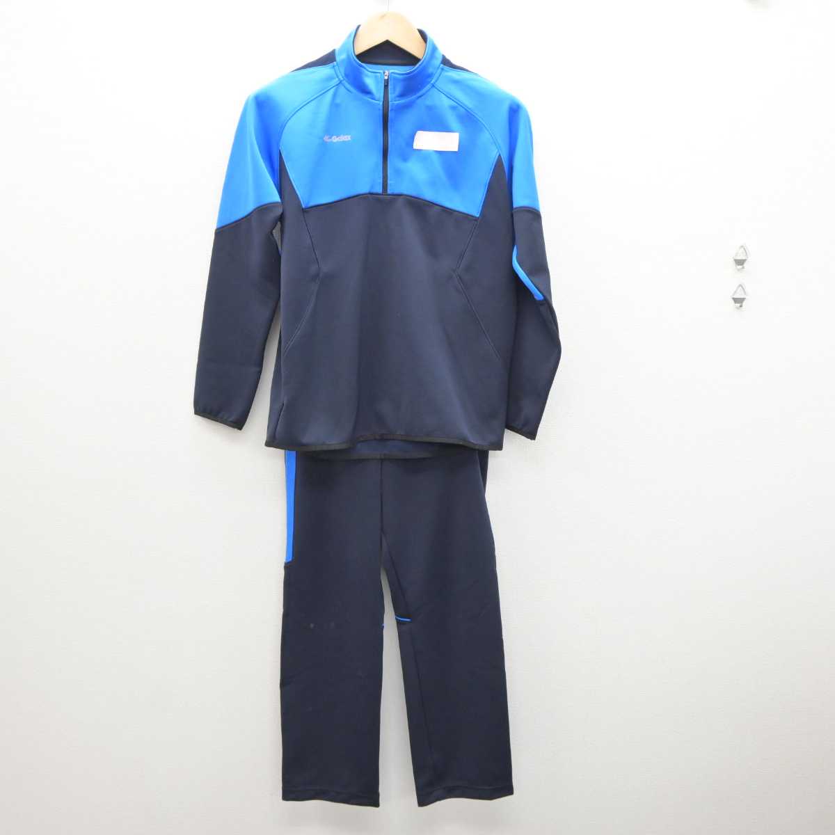 【中古】 門真なみはや高等学校大阪府 女子制服 2点 (ジャージ 上・ジャージ 下) sf035911