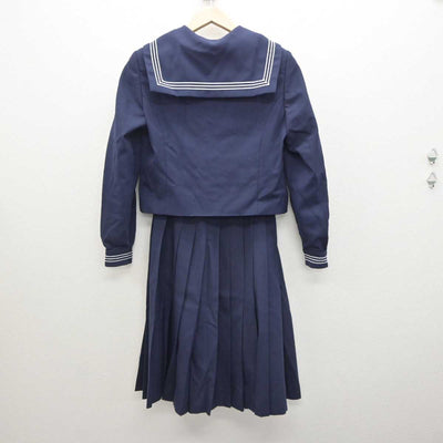 【中古】秋田県 秋田東中学校 女子制服 4点 (セーラー服・スカート・スカート) sf035930