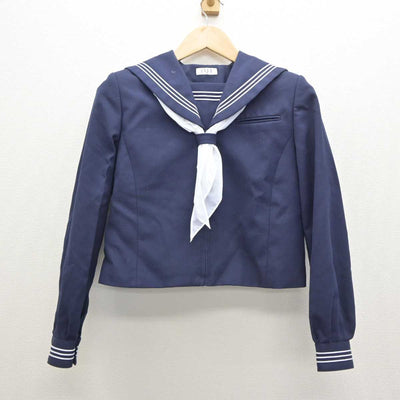 【中古】秋田県 秋田東中学校 女子制服 4点 (セーラー服・スカート・スカート) sf035930