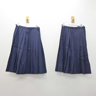 【中古】秋田県 秋田東中学校 女子制服 4点 (セーラー服・スカート・スカート) sf035930