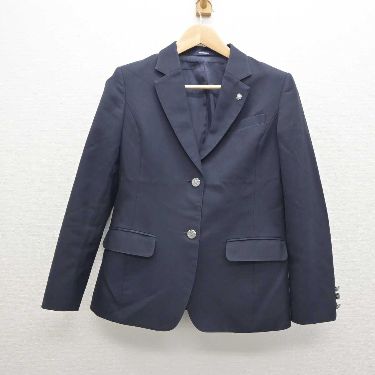 【中古】埼玉県 松伏高等学校 女子制服 4点 (ブレザー・シャツ・スカート) sf035931