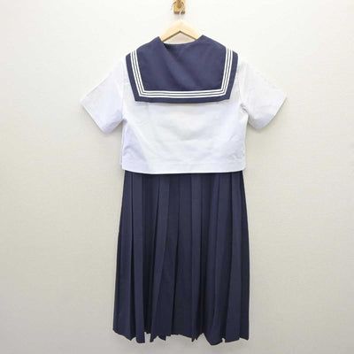 【中古】福岡県 精華女子高等学校 女子制服 3点 (セーラー服・ジャンパースカート) sf035945