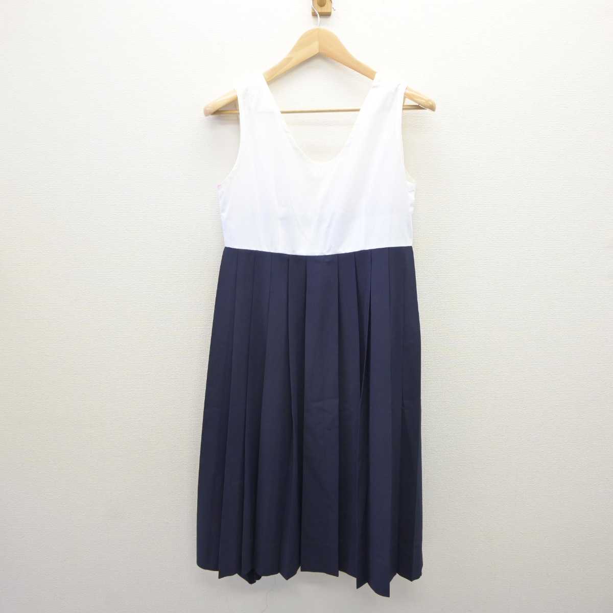 【中古】福岡県 精華女子高等学校 女子制服 3点 (セーラー服・ジャンパースカート) sf035945