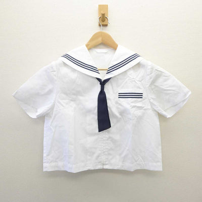 【中古】福島県 西郷村第一中学校 女子制服 3点 (セーラー服) sf035949